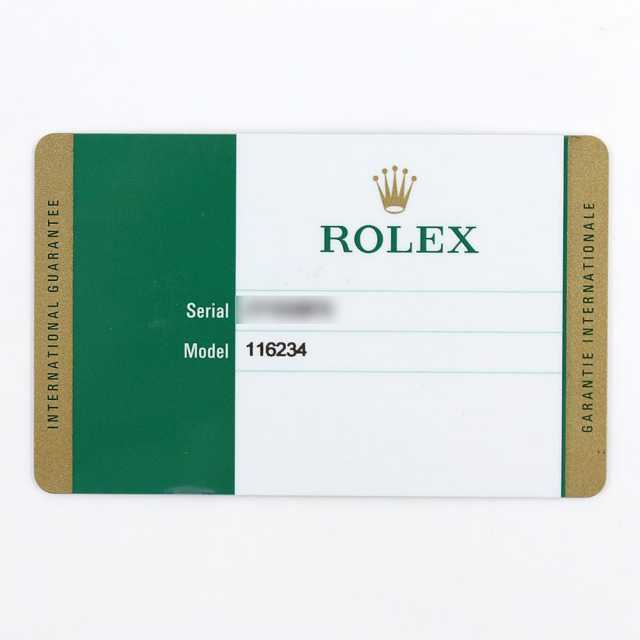 ROLEX Datejust 116234G Men's Used