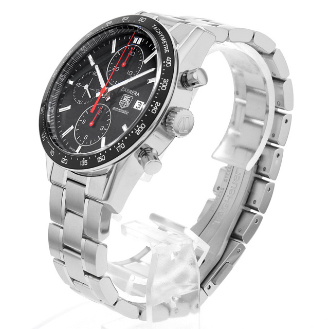 タグホイヤー カレラ タキメーター クロノグラフ CV2014.BA0794 中古 メンズ