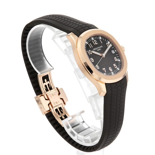 【むー】新品パテックフィリップアクアノート付属品 ラバーベルト ブラウン 5167R-001 ブラウン PATEK PHILIPPE（パテックフィリップ）アクア