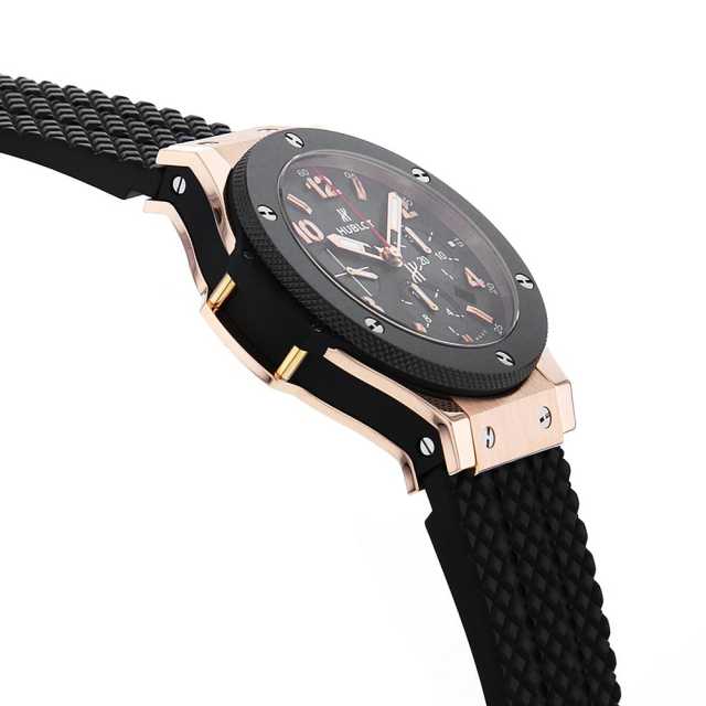 HUBLOT 純正 クロコベルト ラバーベルト ビッグバン ブラック 良品