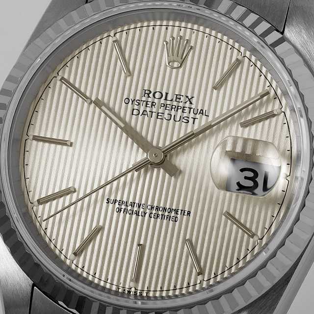 ROLEXロレックス各種文字盤再生(リダン)用ガラス版元セット 16234 シルバー ROLEX（ロレックス）デイトジャスト 中古 | 東京