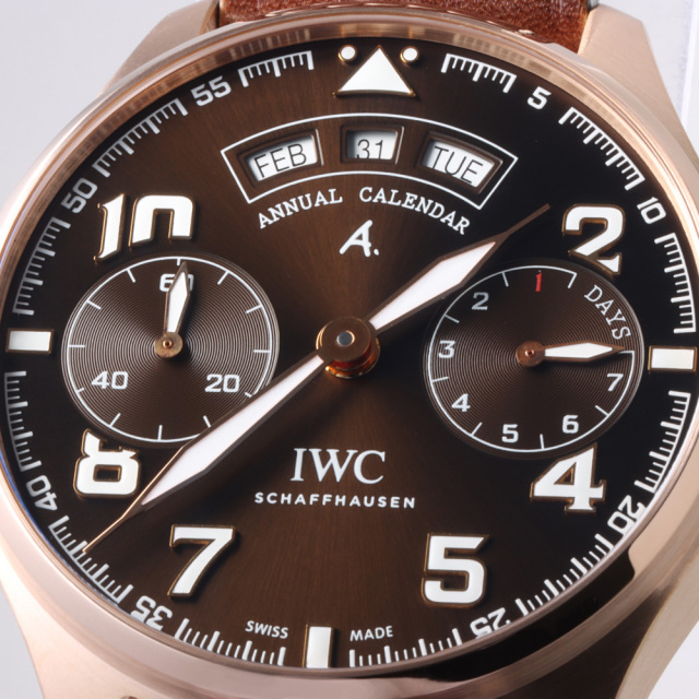 IW502706 ブラウン IWC ビッグパイロットウォッチ アニュアル