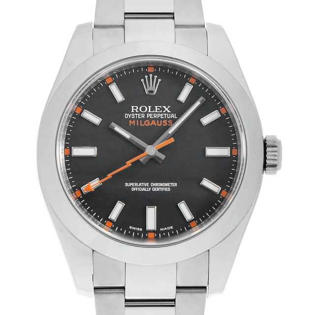 ロレックス ミルガウス 黒 116400 スポーツモデル 116400 ブラック ROLEX（ロレックス）ミルガウス 中古 | 東京