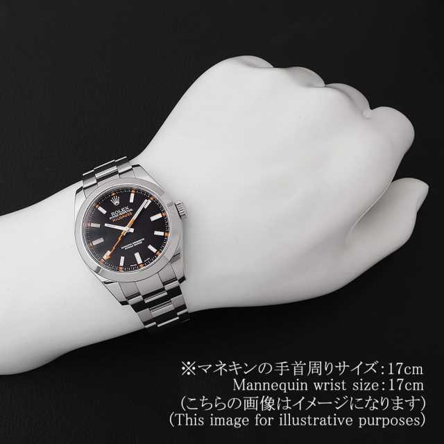 ロレックス ROLEX 116400 ミルガウス　黒　文字盤　極美品 ロレックス ミルガウス ブラック文字盤 116400 V番 正規品