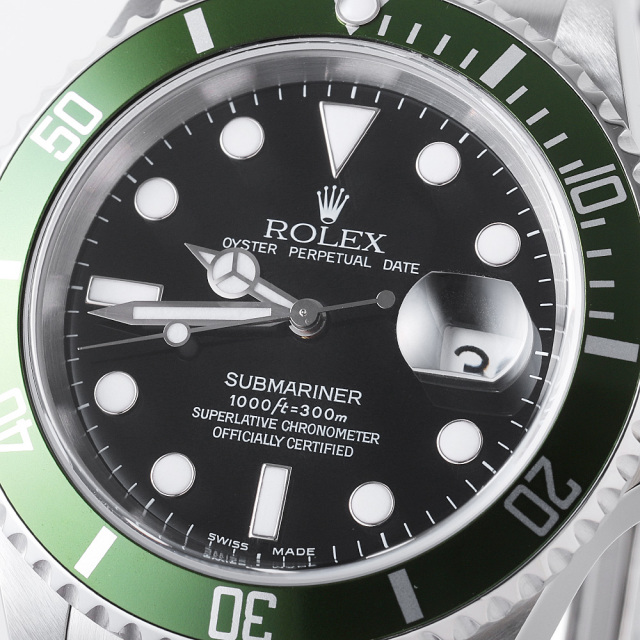 ロレックス サブマリーナ 16610LV メンズ 中古
