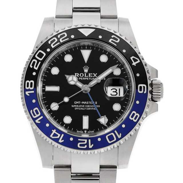 バッグ 126710 126710BLNR ブラック ROLEX（ロレックス）GMTマスターII 中古 | 東京