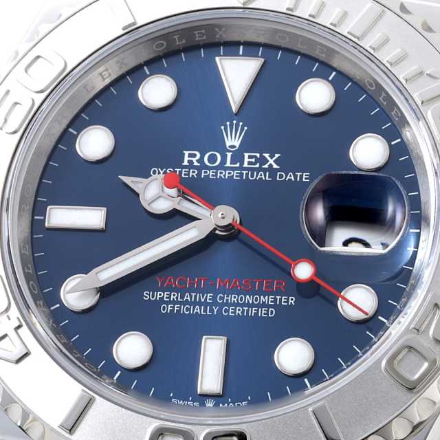 ス*e様 未使用！スヨットマスター126622 ブルー レビュー】ロレックス ヨットマスター40 ロレジウム 126622 ブルー