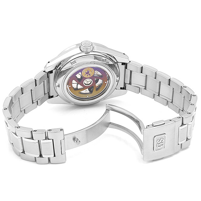 グランドセイコー メカニカルハイビートGMT 135周年記念 SBGJ021 中古 メンズ
