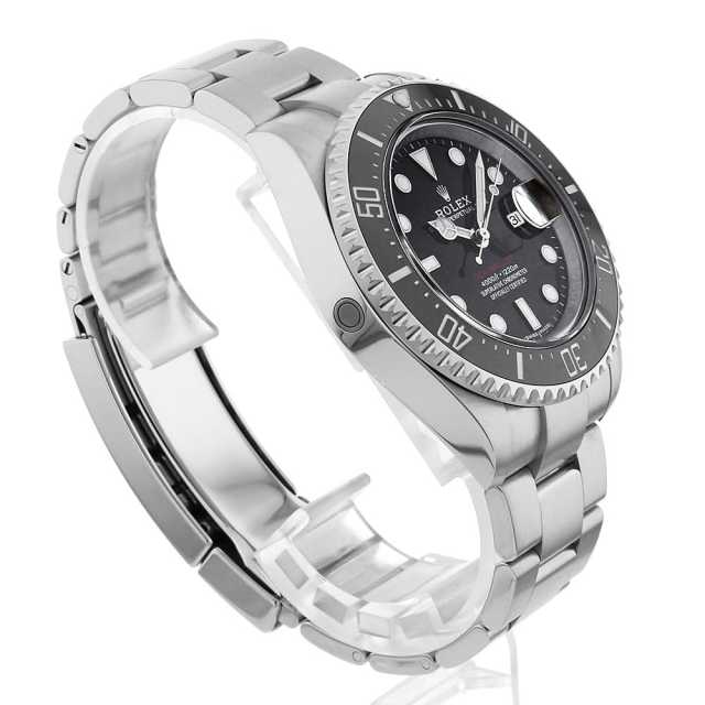 126600 ブラック ROLEX（ロレックス）シードゥエラー クラウン無し