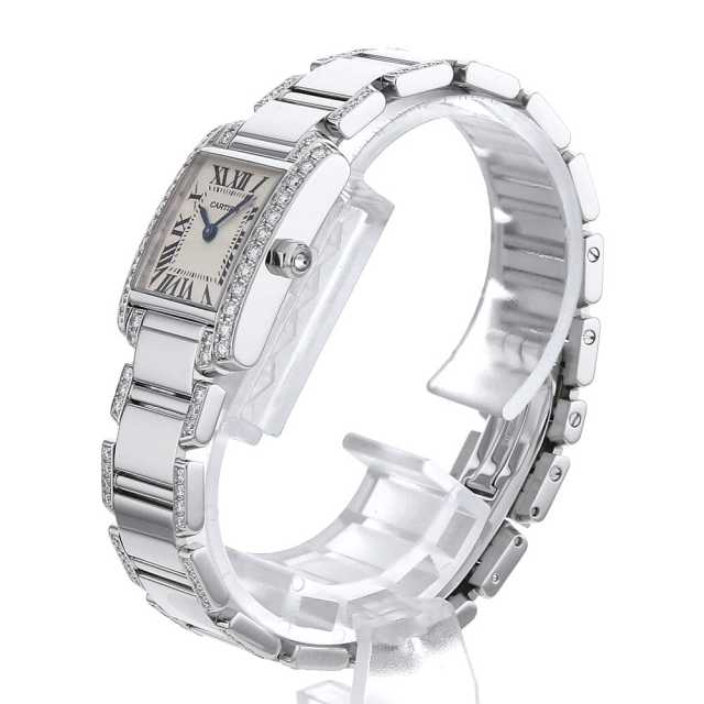 カルティエ タンクフランセーズ WE1002SF レディース 中古