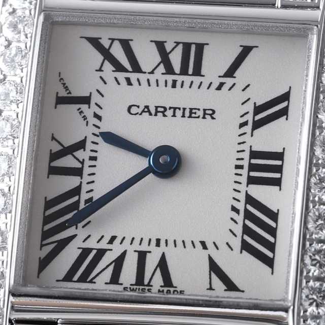 カルティエ タンクフランセーズ WE1002SF レディース 中古