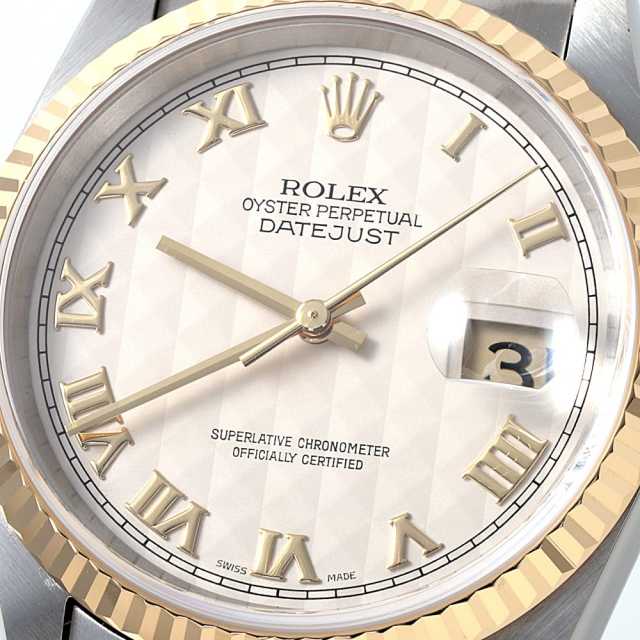 16233 アイボリー ROLEX（ロレックス）デイトジャスト 中古
