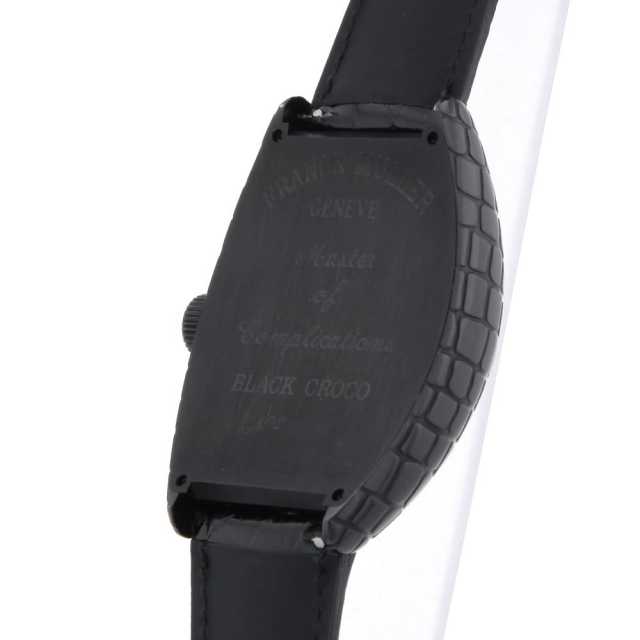 FRANCK MULLER Tonneau Curvex 8880SC BLK CRO AC Men's Used