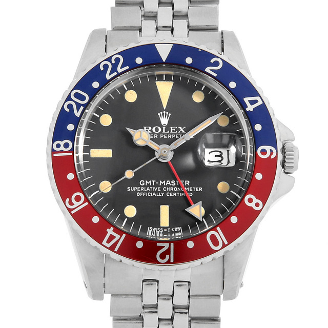 ROLEX GMT-MASTER 1675/3 2コマ 巻きブレス（ROLEX GMT-MASTER 1675/3  