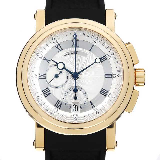 ベルクシュレ 5827BA/12/5ZU シルバー Breguet（ブレゲ）マリーンII クロノ