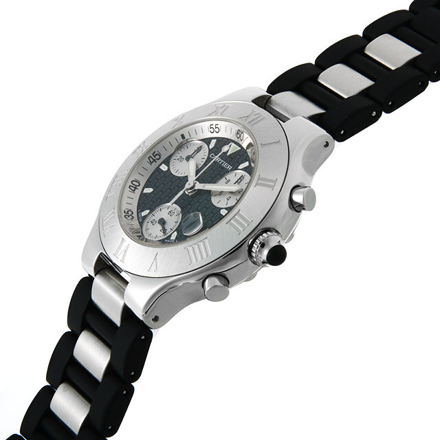 W10125U2 Cartier（カルティエ） マスト21 クロノスカフ クォーツ  