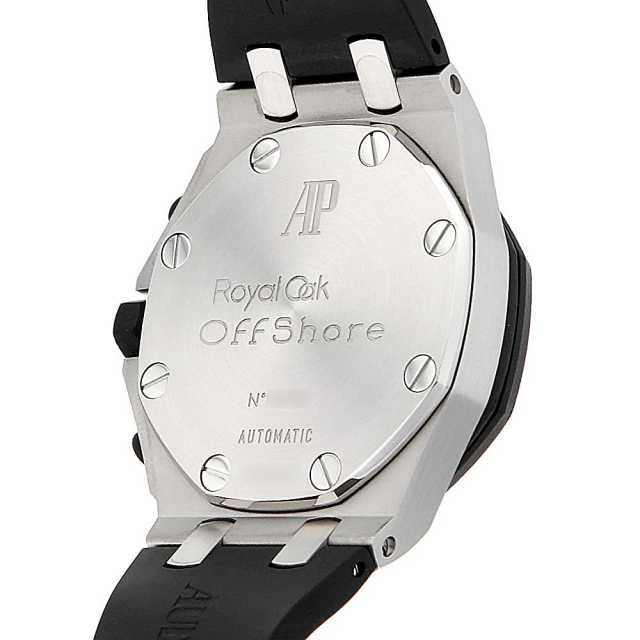 【純正品】オーデマピゲ AP アリゲーターストラップ ブラック オフショア オーデマピゲ ロイヤルオーク オフショア 44mmモデル専用