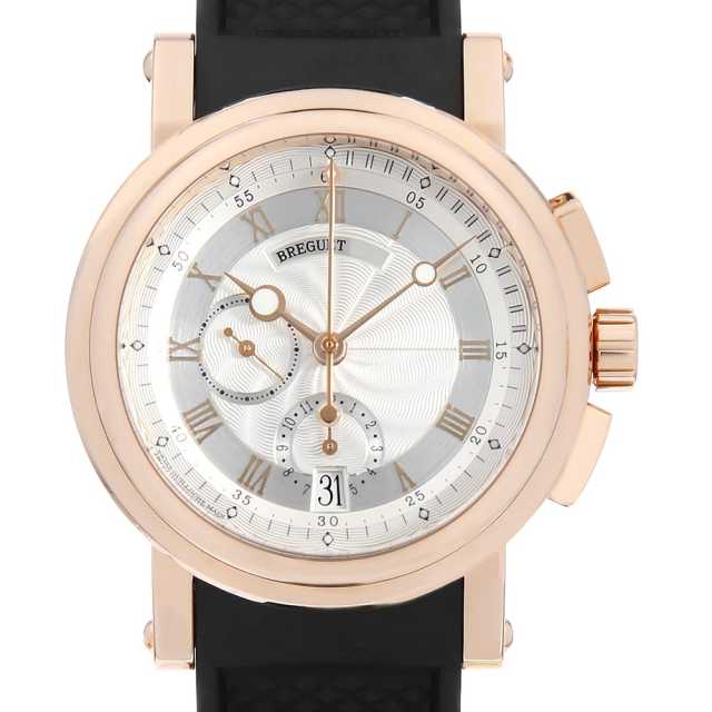 5827BR/12/5ZU シルバー Breguet（ブレゲ）マリーンクロノグラフ 中古