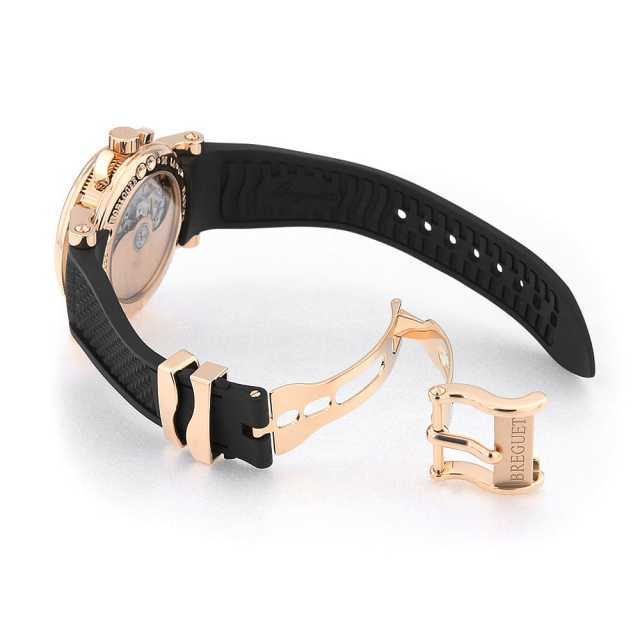 5827BR/12/5ZU シルバー Breguet（ブレゲ）マリーンクロノグラフ 中古