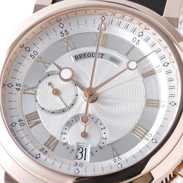 5827BR/12/5ZU シルバー Breguet（ブレゲ）マリーンクロノグラフ 中古
