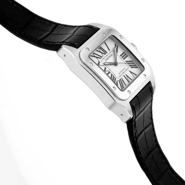 W20073X8 シルバー Cartier（カルティエ）サントス100 LM 中古 | 東京