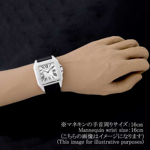 W20073X8 シルバー Cartier（カルティエ）サントス100 LM 中古 | 東京