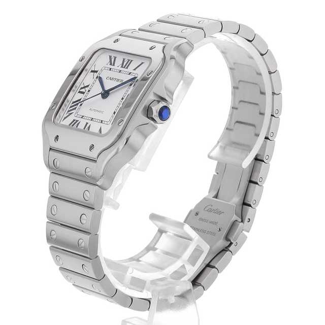 WSSA0029 シルバー Cartier（カルティエ）サントス ドゥ カルティエ MM