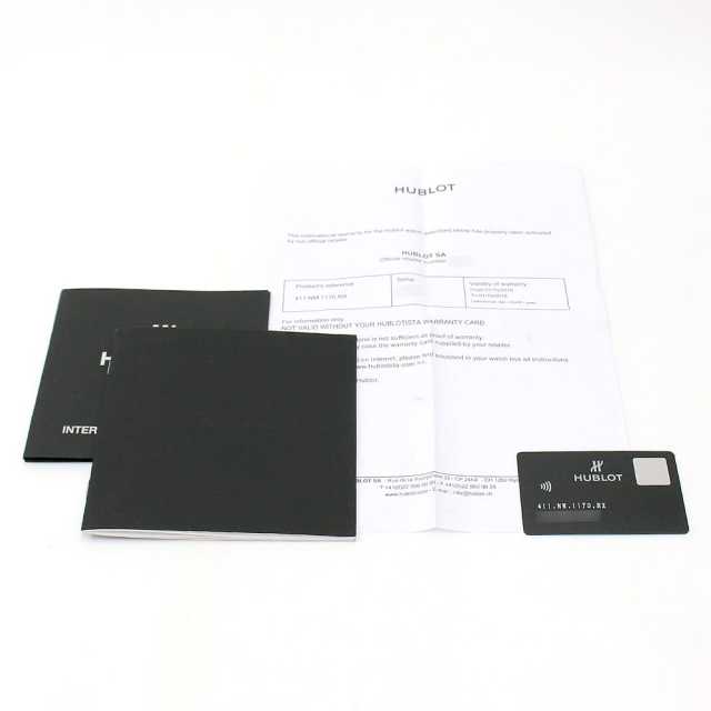 ウブロ ビッグバン 411.NM.1170.RX メンズ 中古
