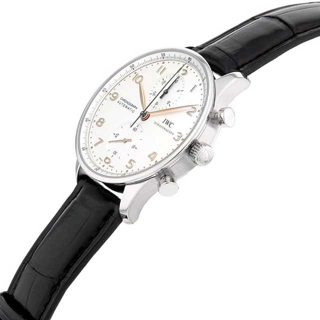 IW371445 シルバー IWC ポルトギーゼ クロノグラフ 中古 | 東京