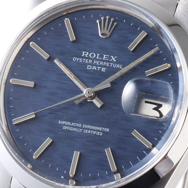 1500 ブルー ROLEX（ロレックス）オイスターパーペチュアル デイト  
