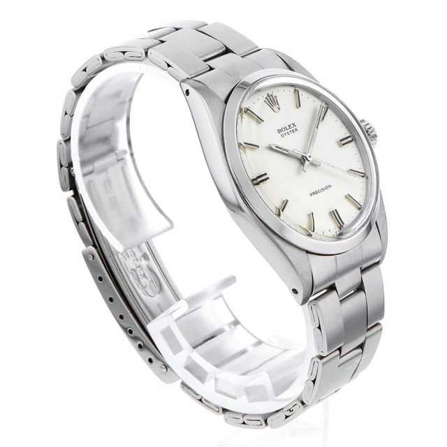 OH済み 2年間保証付ROLEX 6426シルバーオイスターケース 時計 ROLEX OYSTER Ref.6426 – TIMEANAGRAM