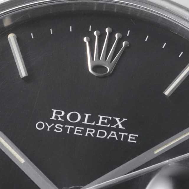 6694 ブラック ROLEX（ロレックス）オイスターデイト プレシジョン 