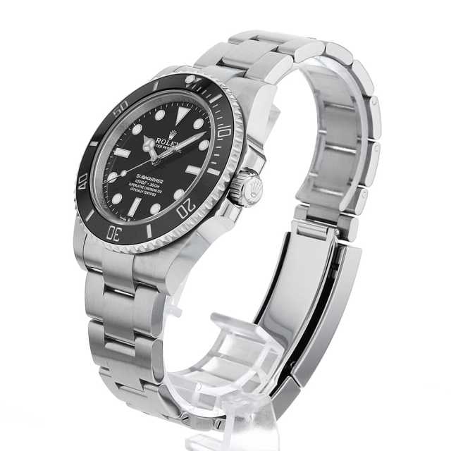 124060 ブラック ROLEX（ロレックス）サブマリーナ ノンデイト 未使用