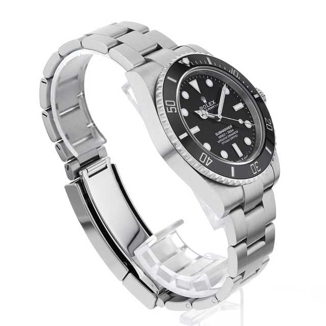 124060 ブラック ROLEX（ロレックス）サブマリーナ ノンデイト 未使用