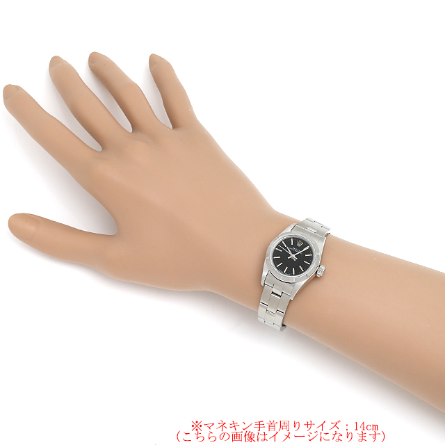 67230 ブラック/バー R番 ROLEX（ロレックス） オイスター
