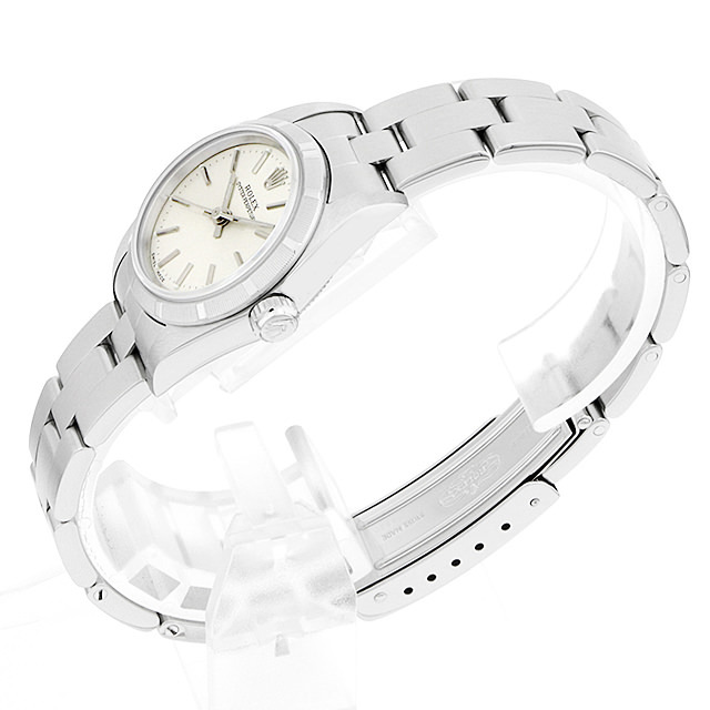 76030 シルバー/バー ROLEX（ロレックス） オイスター