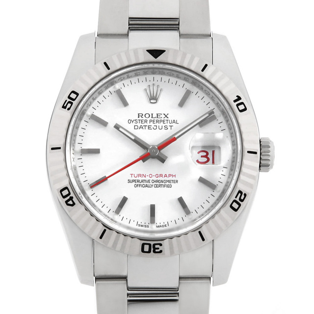116264 ホワイト ROLEX（ロレックス）ターノグラフ 中古 | 東京・大阪