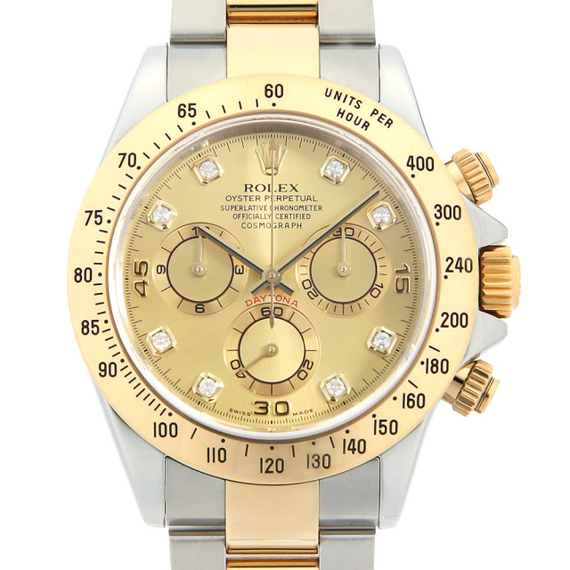 116523G シャンパン ROLEX（ロレックス）コスモグラフ デイトナ 8P 