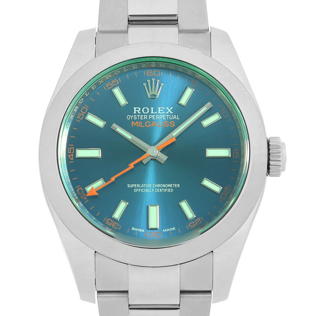 116400GV ブルー ROLEX（ロレックス）ミルガウス Zブルー 中古 | 東京  