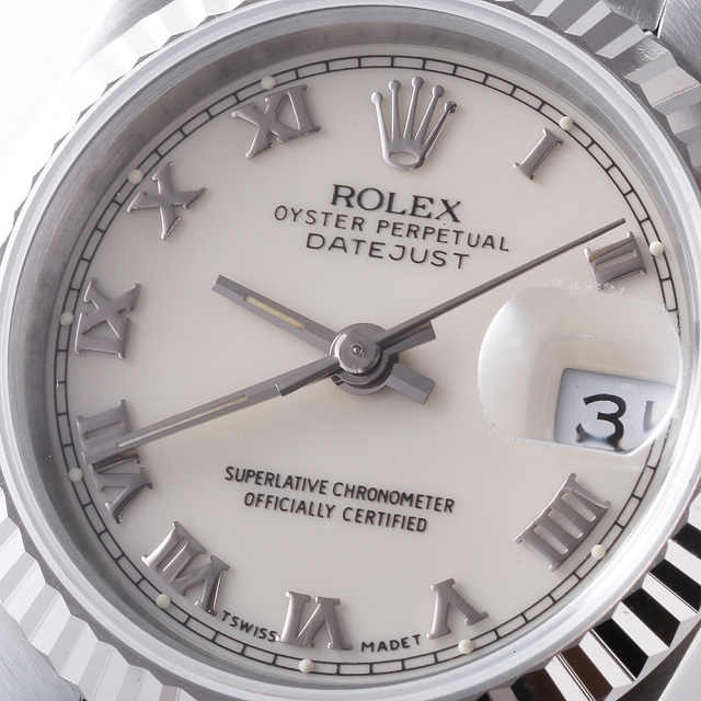 69174 アイボリー ROLEX（ロレックス）デイトジャスト 中古 | 東京  