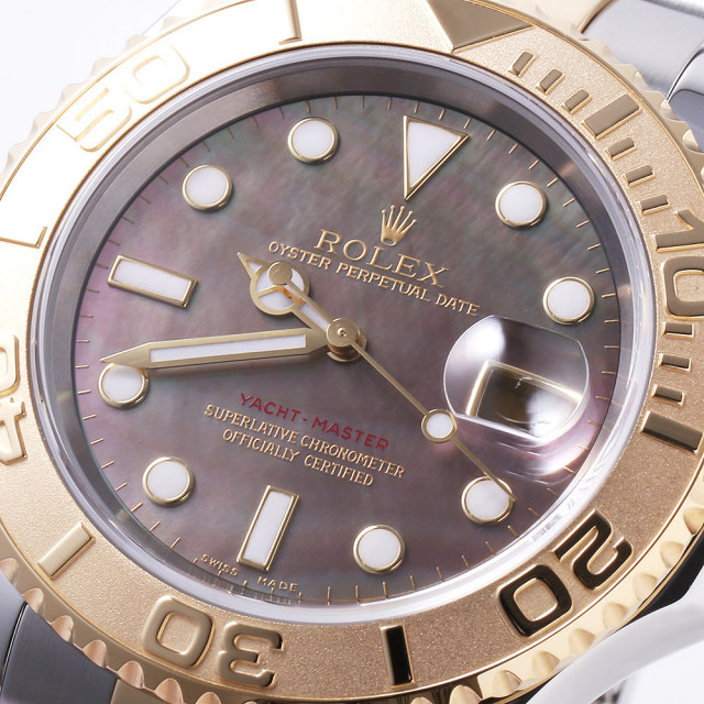 16623NC ブラックシェル ROLEX（ロレックス）ヨットマスター 中古  