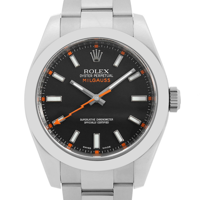 116400 ブラック ROLEX（ロレックス）ミルガウス 中古 | 東京・大阪の 