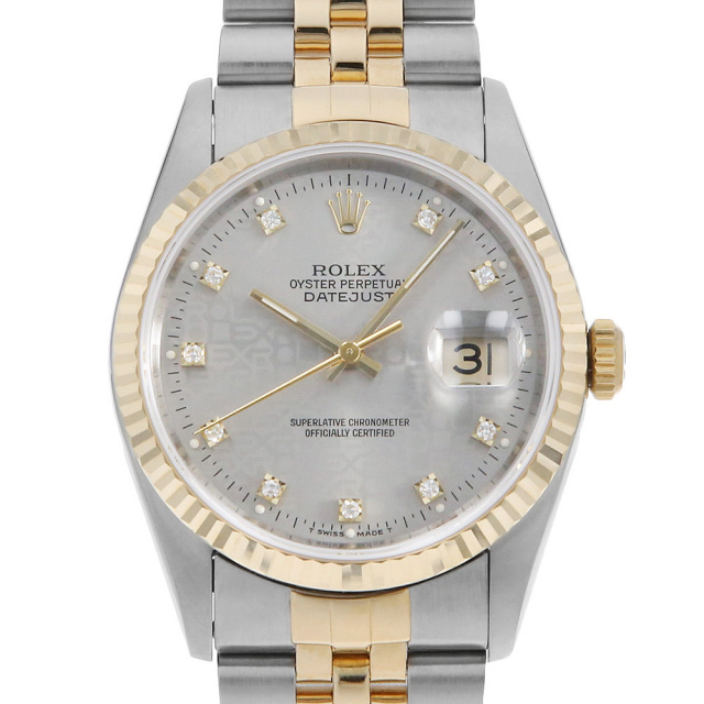 ROLEX 16233 デイトジャスト 1コマ SSxK18YG メンズ ロレックス ROLEX  