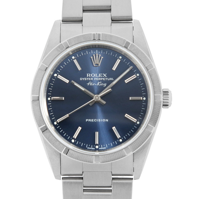 14010M ブルー ROLEX（ロレックス）エアキング 中古 | 東京・大阪の  