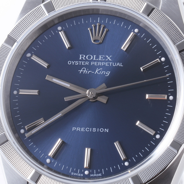 14010M ブルー ROLEX（ロレックス）エアキング 中古 | 東京・大阪の  