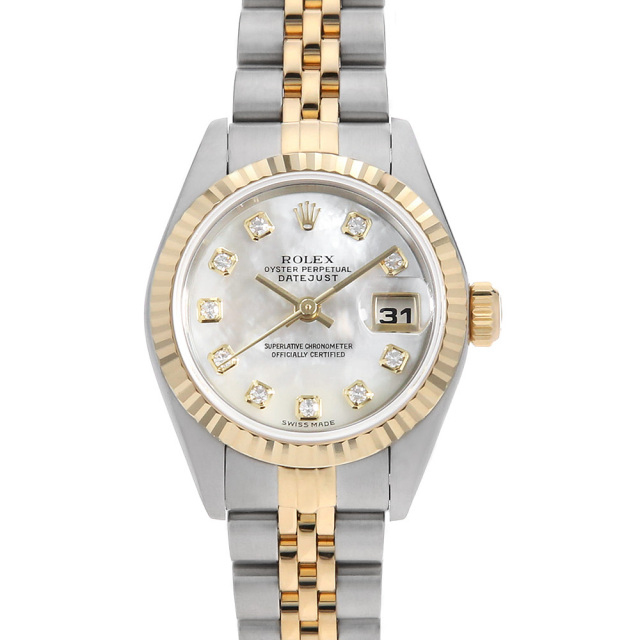 79173NG ホワイトシェル ROLEX（ロレックス）デイトジャスト 中古
