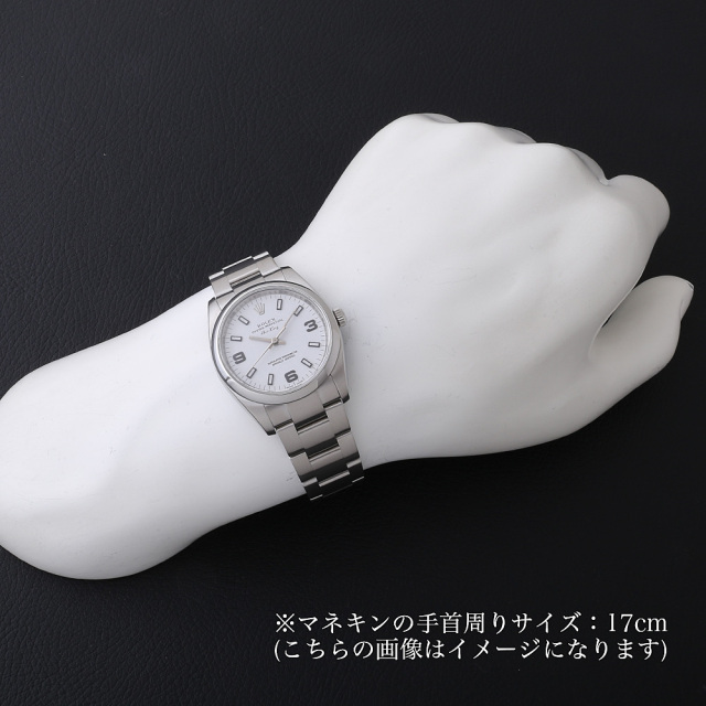 114200 ホワイト ROLEX（ロレックス）エアキング 中古 | 東京・大阪の  