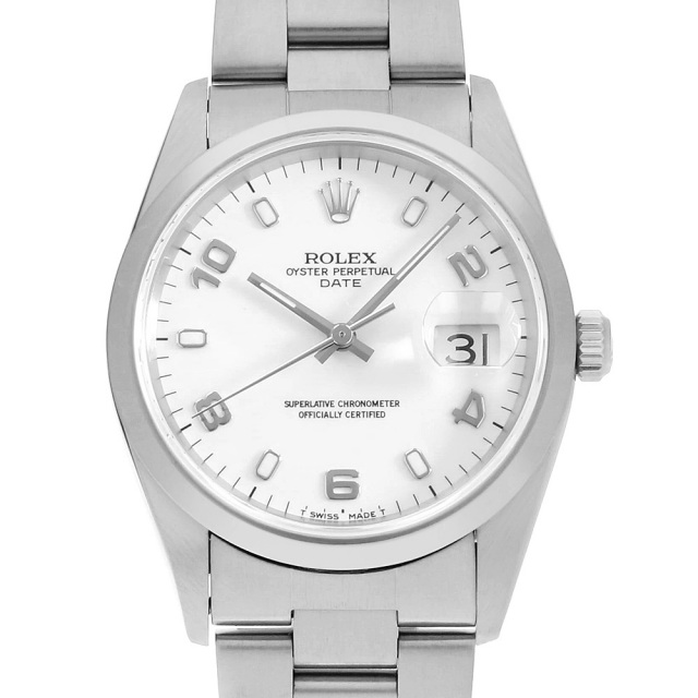 ROLEX ロレックス15200 純正パーツセット 社外ムーブメント搭載 稼働品 中古)ROLEX ロレックス オイスターパーペチュアル 15200