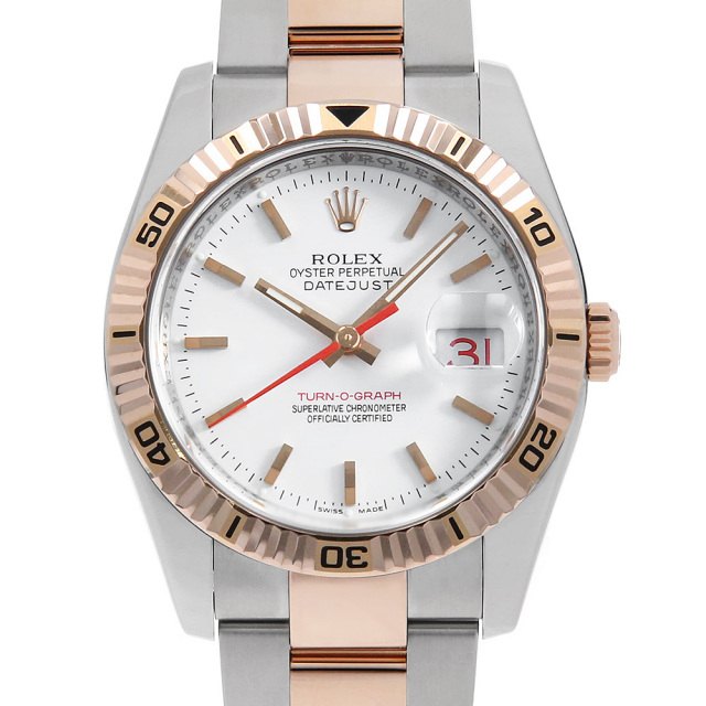 116261 ホワイト ROLEX（ロレックス）ターノグラフ 中古 | 東京・大阪  