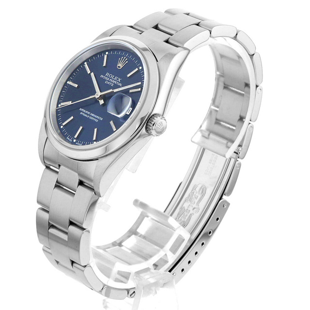 15200 ブルー ROLEX（ロレックス）オイスターパーペチュアル デイト  